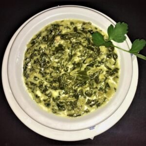 Espinacas a la crema
