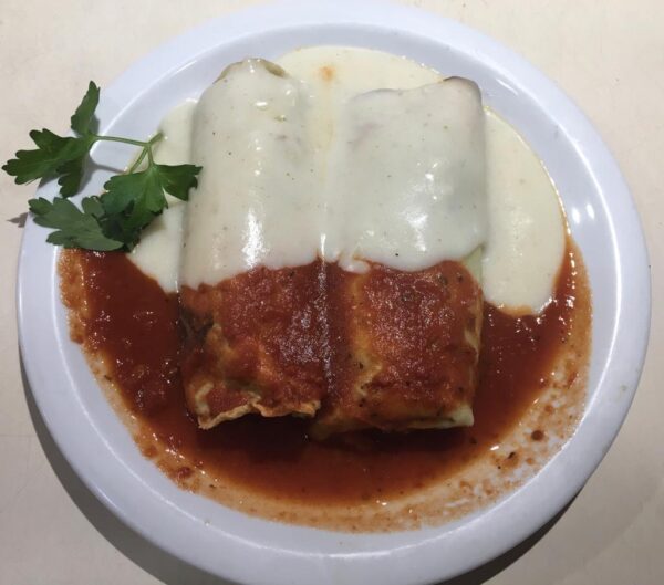 Mixta: salsa fileto y salsa blanca