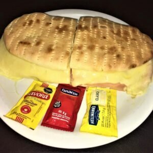 Sandwich Especial de jamón cocido y queso