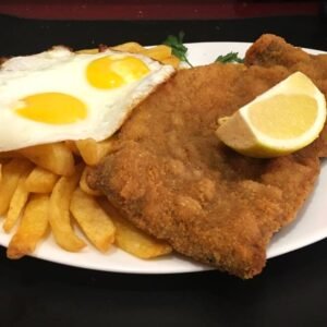 Promo 6 - 2 Milanesas con papas fritas y 2 huevos fritos (SÓLO EN EFECTIVO)