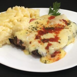 Lomo a la palmeriana con puré