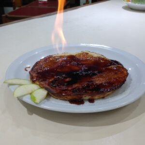 Panqueque de manzana o banana