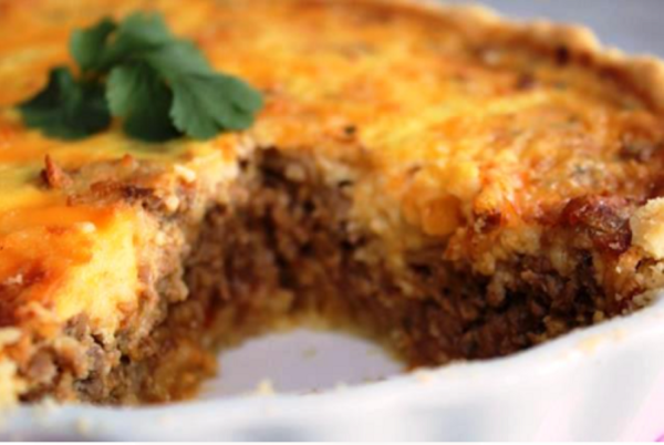 Pastel de papas al gratén