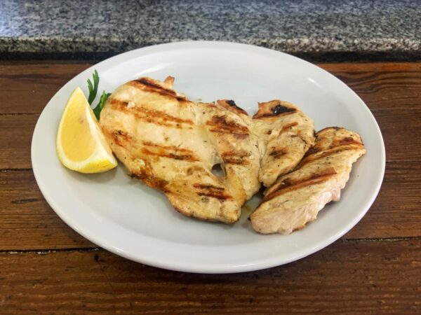 1/4 de pollo grillado