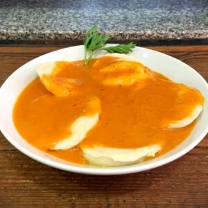 Rosa: salsa fileto y crema