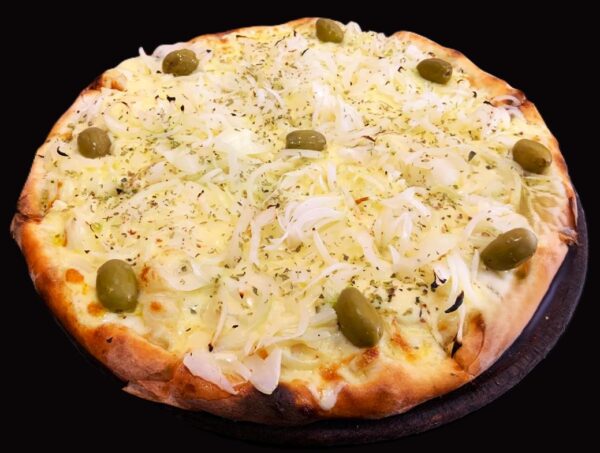 Pizza Fugazza con muzzarella