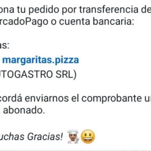 ABONÁ CON TRANSFERENCIA