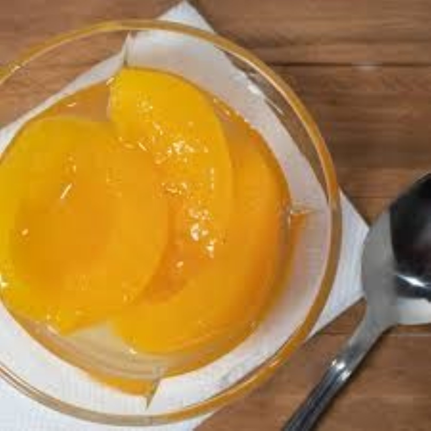 Duraznos en almíbar