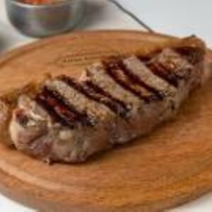 Bife de chorizo con guarnición
