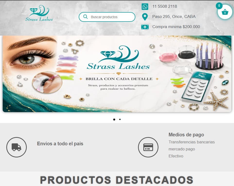 Strass Lashes Mayorista